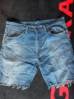 Levis korte broek, Kleding | Heren, Spijkerbroeken en Jeans, Blauw, W32 (confectie 46) of kleiner, Ophalen of Verzenden, Zo goed als nieuw