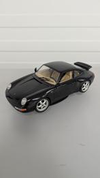 Zwarte Porsche 911 1:18, Ophalen of Verzenden, Auto, Bburago