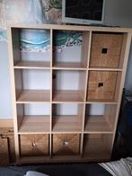 Kallaxkast, 12 vakken, Huis en Inrichting, Kasten | Boekenkasten, Ophalen, Zo goed als nieuw, 25 tot 50 cm