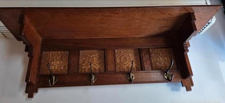 Gereserveerd! Art Deco Kapstok Jaren 30 - mooie staat!, Huis en Inrichting, Woonaccessoires | Kapstokken, Gebruikt, Wandkapstok