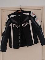 🔴 Triumph motor  jack met versteviging, Motoren, Kleding | Motorkleding, Ophalen of Verzenden, Tweedehands, Jas | leer