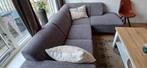Grijze hoekbank in goede staat, Ophalen, 250 tot 300 cm, Hoekbank, 75 tot 100 cm
