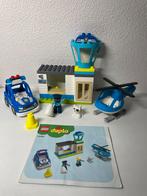Duplo 10959 Politiebureau en helikopter+instructieboekje, Ophalen of Verzenden, Zo goed als nieuw