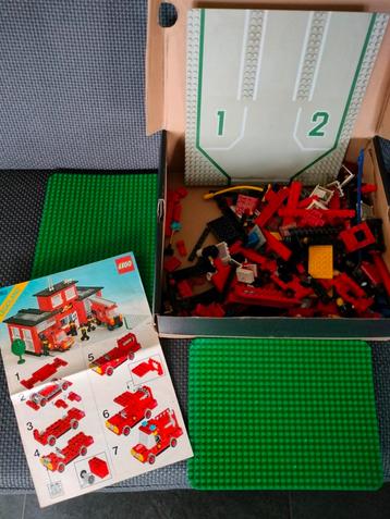 Lego brandweerkazerne 6382 inclusief 3 grondplaten 