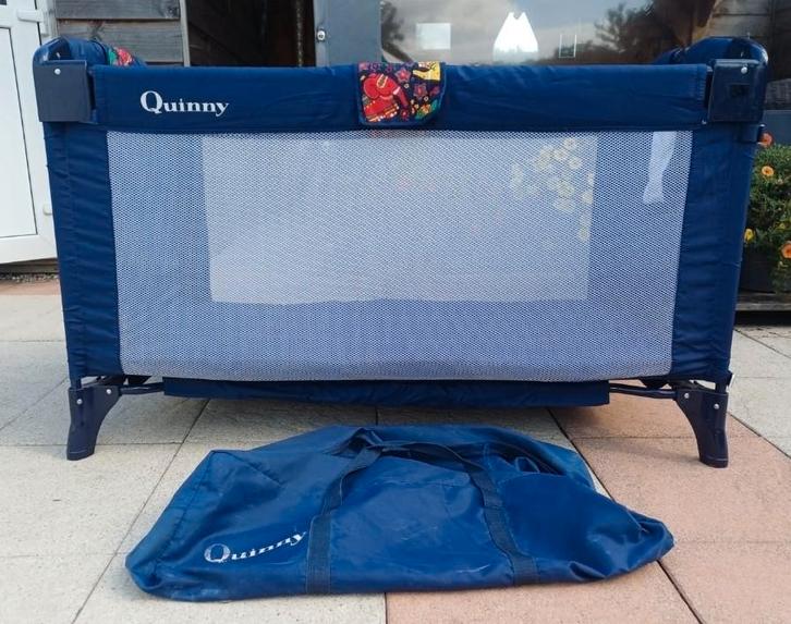 Quiny Reisbedje - Campingbedje, Kinderen en Baby's, Babywiegjes en Ledikanten, Gebruikt, Reisbedje, Ophalen of Verzenden