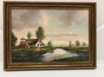Rotterdamse schilderijen van B. Veger, Antiek en Kunst, Kunst | Schilderijen | Klassiek, Ophalen