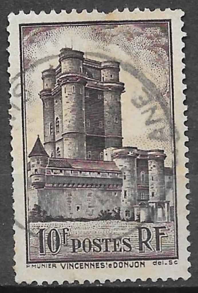 Frankrijk: Mi. 414 uit 1938, Postzegels en Munten, Postzegels | Europa | Frankrijk, Gestempeld, Ophalen of Verzenden