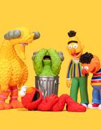 KAWS & Sesame Street (AllRightsReserved) complete set, Antiek en Kunst, Kunst | Designobjecten, Ophalen of Verzenden