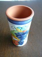 terra cotta vaas uit Lena Portugal, Ophalen of Verzenden, Overige kleuren, Aardewerk of Porselein, Minder dan 50 cm