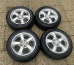 16 inch orig. Mazda 3/5/6 ALU zomerset Conti 7.0mm, Auto-onderdelen, Banden en Velgen, 205 mm, Banden en Velgen, 16 inch, Gebruikt