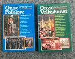2 boeken over folklore en volkskunst in nederlsnd, Ophalen of Verzenden, Zo goed als nieuw