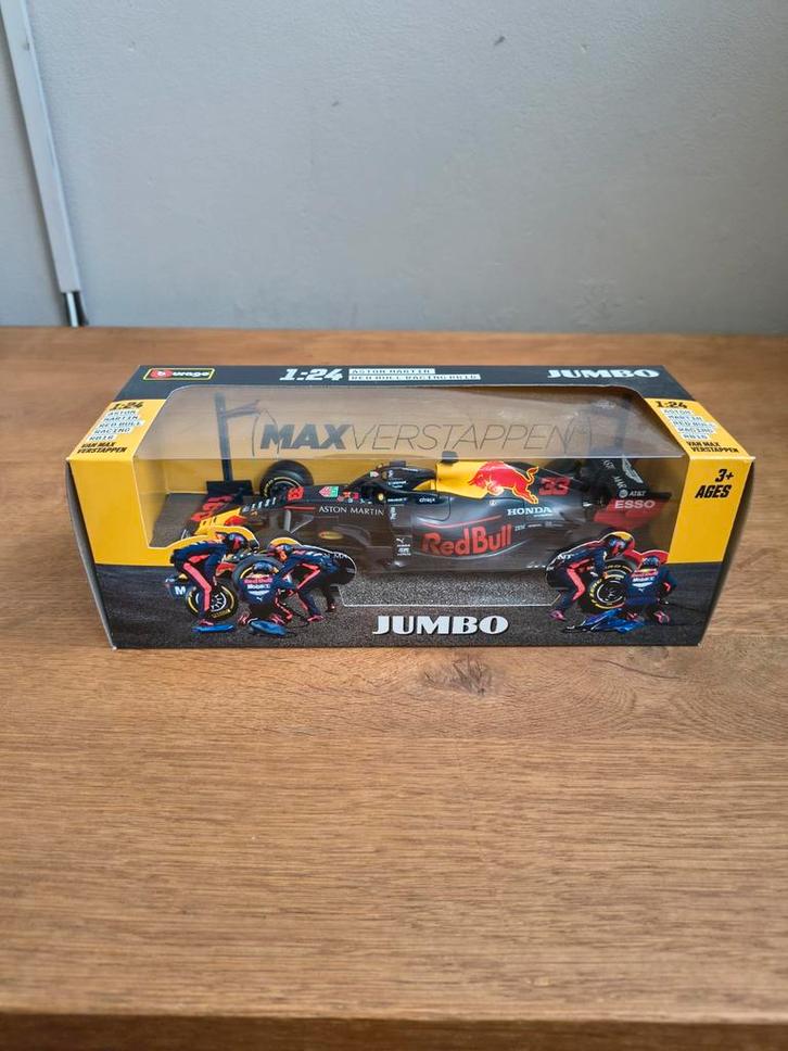 Max Verstappen RB16 Schaalmodel 1:24 Bburago, Hobby en Vrije tijd, Modelauto's | 1:24, Nieuw, Auto, Bburago, Ophalen of Verzenden