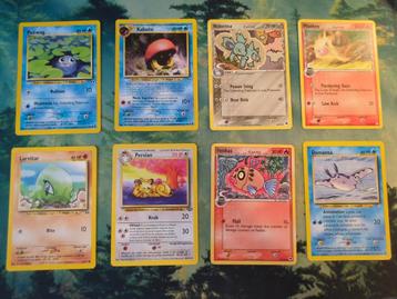 Pokemon oude kaarten beschikbaar voor biedingen