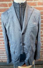 Eduard Dressler blazer/ jasje inzetstuk Katoen/ Linnen Mt 52, Ophalen of Verzenden, Zo goed als nieuw, Maat 52/54 (L), Blauw