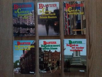 6 delen van de detective/politie serie "Baantjer".