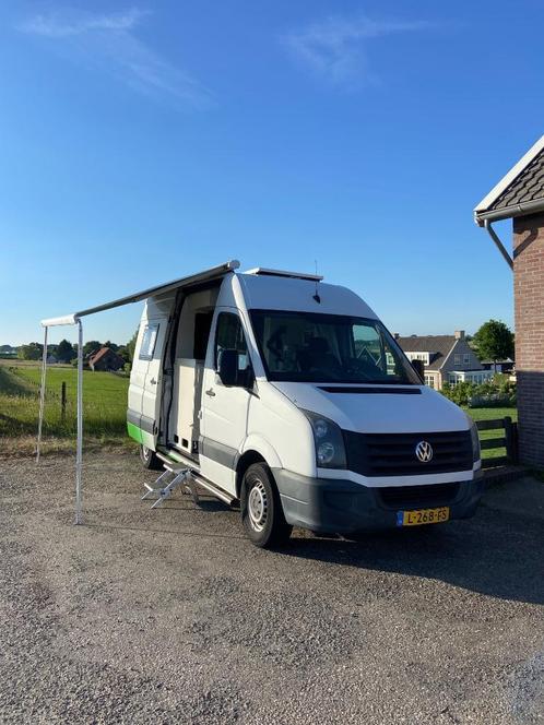 Camper VW Crafter, Caravans en Kamperen, Campers, Particulier, Bus-model, tot en met 3, Volkswagen, Diesel, Ophalen