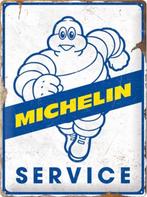 Michelin Service.  Metalen wandplaat in relief 40 x 30 cm., Nieuw, Reclamebord, Ophalen of Verzenden