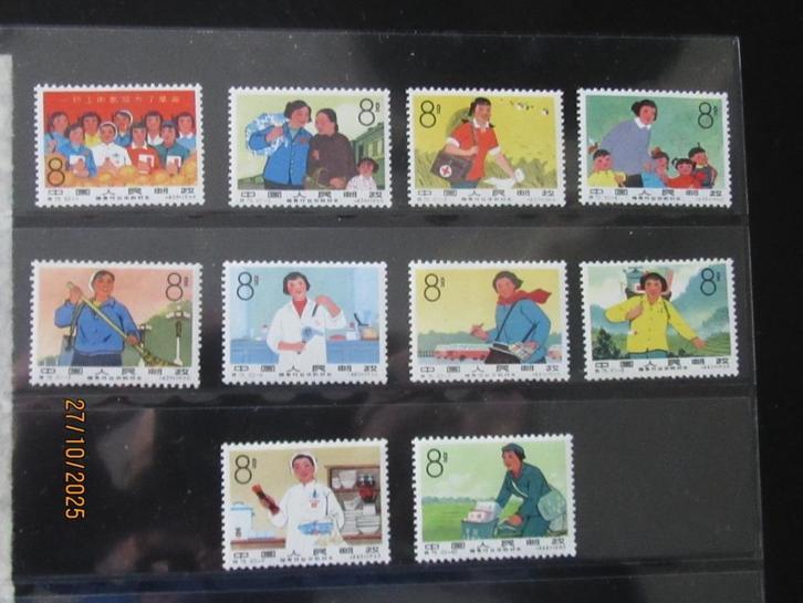 Nico Verzameling China Postfris zonder plakker, Postzegels en Munten, Postzegels | Volle albums en Verzamelingen, Buitenland, Ophalen of Verzenden