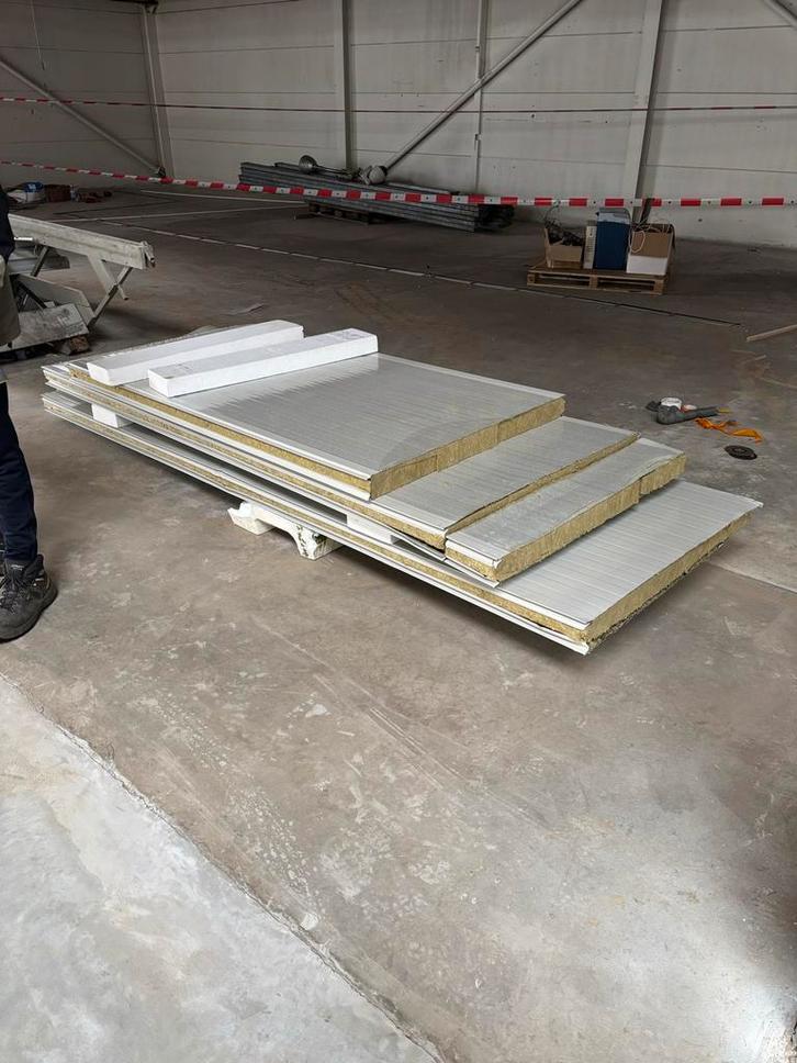 Falk panelen en tussenwand geluidsdicht - Restpartij, Doe-het-zelf en Verbouw, Platen en Panelen, Gebruikt, Overige materialen