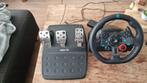 Logitech met pedalen en th8s shifter voor meerprijs, Computers en Software, Joysticks, Ophalen of Verzenden, Zo goed als nieuw
