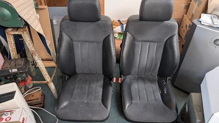 Mercedes-Benz ML W164 sport voorstoelen met geheugen functie, Auto-onderdelen, Interieur en Bekleding, Mercedes-Benz, Gebruikt