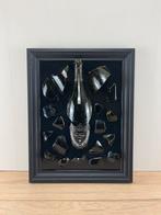 Unieke Bottle Art - Dom Perignon Vintage - 30x40 cm, Verzenden