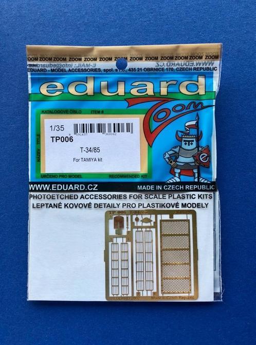 Eduard TP006 T-34/85 Tamiya 1/35, Hobby en Vrije tijd, Modelbouw | Overige, Nieuw, 1:32 tot 1:50, Ophalen of Verzenden