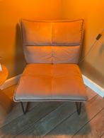 Bronx71 fauteuil Malaga velvet roze, Huis en Inrichting, Fauteuils, Ophalen, Zo goed als nieuw, 75 tot 100 cm, 50 tot 75 cm