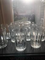 Jeekel Mijnssen & Co  Leerdam , 10 bekers hardglas 1875-1877, Ophalen of Verzenden