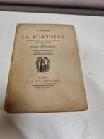 boek fables de la fotaine frans, Ophalen of Verzenden