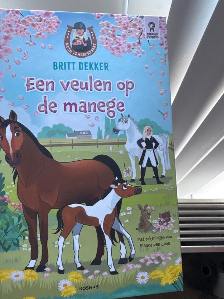Britt Dekker - Een veulen op de manege, Boeken, Kinderboeken | Jeugd | onder 10 jaar, Gelezen, Fictie algemeen, Ophalen of Verzenden