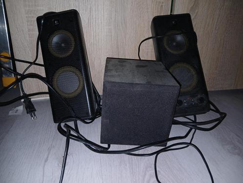 Set pc speakers, Computers en Software, Pc speakers, Zo goed als nieuw, Ophalen of Verzenden