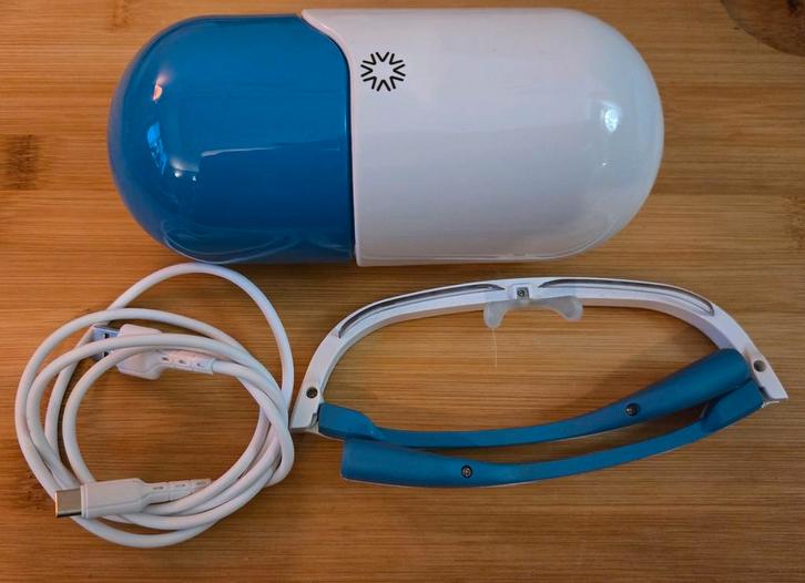 Ayolite Daglichtbril - Nieuwstaat!, Witgoed en Apparatuur, Persoonlijke-verzorgingsapparatuur, Zo goed als nieuw, Overige typen