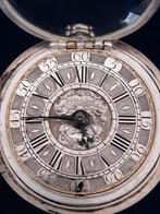 Antiek heren zakhorloge uit 1692!! Braquet quarter repeater, Antiek en Kunst, Ophalen of Verzenden