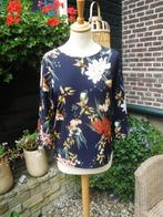 Zwart gebloemd blousje ONLY maat S, Only, Zwart, Ophalen of Verzenden, Zo goed als nieuw