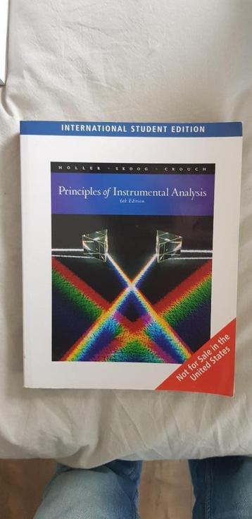 Principles of instrumental Analysis - 6th edition - Holler beschikbaar voor biedingen