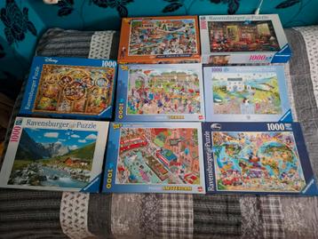 Ravensburger Puzzel Collectie - 1000 stukjes beschikbaar voor biedingen