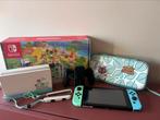 Nintendo switch Animal Crossing editie, Ophalen of Verzenden, Zo goed als nieuw, Met 1 controller, Switch Original