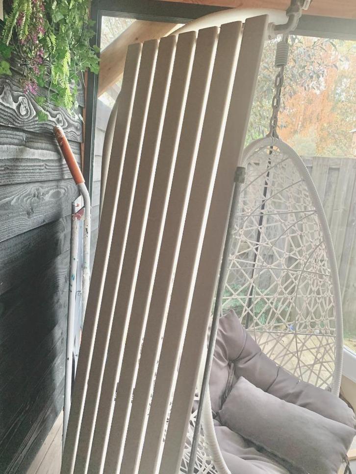 Verticale Design Radiator Enkel Paneel Wit Hudson Reed, Doe-het-zelf en Verbouw, Verwarming en Radiatoren, Zo goed als nieuw, Radiator