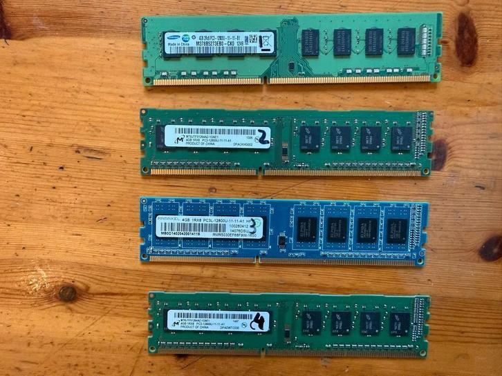 16 GB DDR3 geheugen voor PC, Computers en Software, RAM geheugen, Zo goed als nieuw, Desktop, 16 GB, DDR3, Ophalen of Verzenden