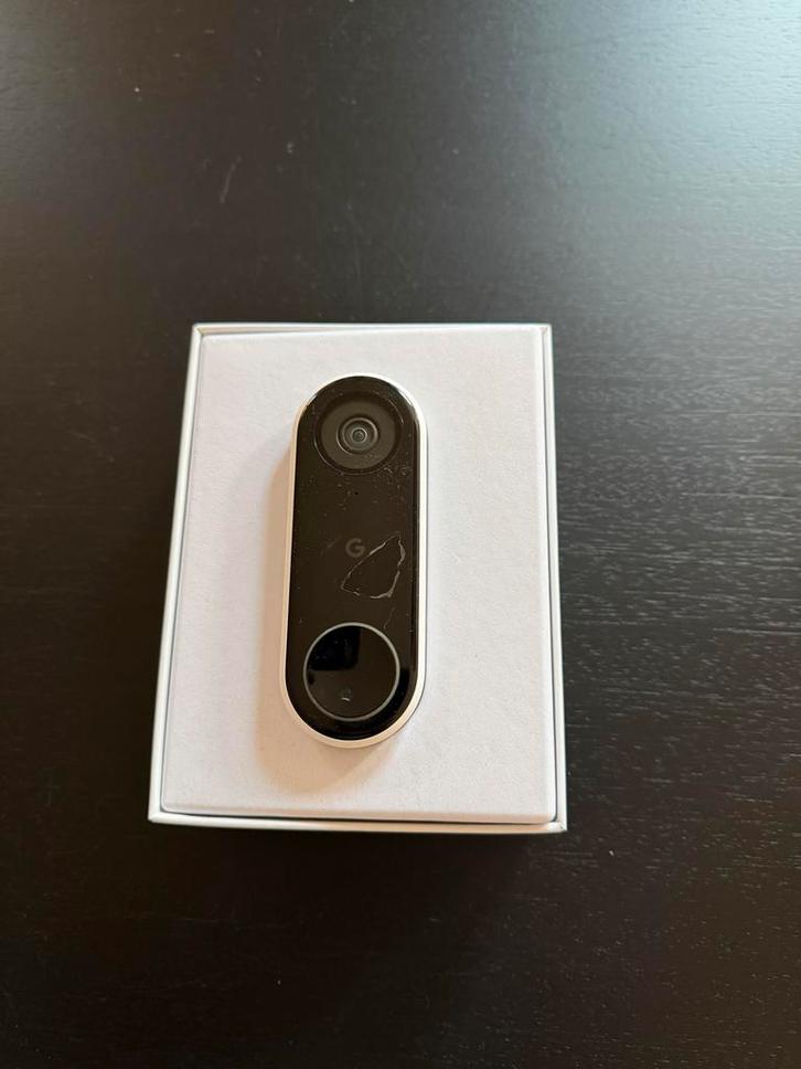 Google Nest Videodeurbel, Doe-het-zelf en Verbouw, Alarmsystemen, Zo goed als nieuw, Compleet systeem, Beweging, Draadloos, Ophalen of Verzenden