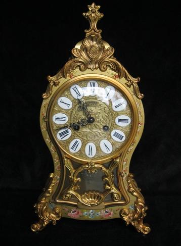 48 cm goudvergulde pendule (boulle)            