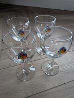 4 Leffe bierglazen nieuw 0,33, Ophalen of Verzenden, Zo goed als nieuw, Bierglas