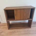 Vintage / retro kastje met schuifdeurtjes – opknapper, Ophalen, Gebruikt