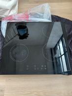 Inductie kookplaat - met scheurtje werkt nog goed!, Ophalen, Gebruikt, 4 kookzones, Inbouw