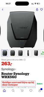 Synology routers 3 x : WRX560, RT2600 en MR2200, Ophalen of Verzenden, Zo goed als nieuw, Router met modem, Synology