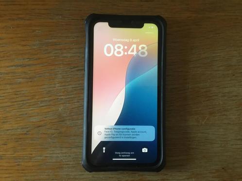 Apple iphone 11 256 GB met witte achterkant, Telecommunicatie, Mobiele telefoons | Apple iPhone, Zo goed als nieuw, 256 GB, Zonder abonnement