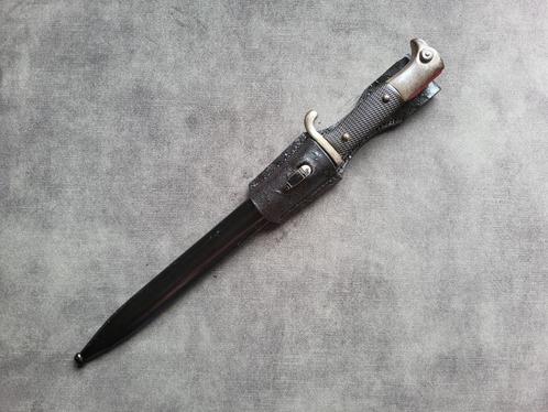 Repro frog voor Duitse KS98 parade bajonet Zwart, Verzamelen, Militaria | Tweede Wereldoorlog, Landmacht, Mes of Dolk, Duitsland