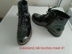 Graceland lak boots maat 41, Ophalen of Verzenden, Nieuw, Zwart