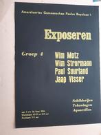 Originele Poster Groep 4 Motz Strormann Suurland Jaap Visser, Verzamelen, Ophalen of Verzenden, A1 t/m A3, Reclame, Rechthoekig Staand